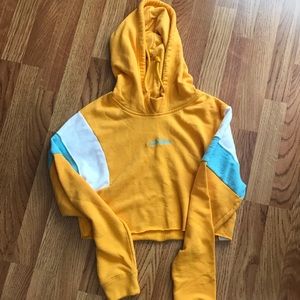 Hollister cropped sweatshirt